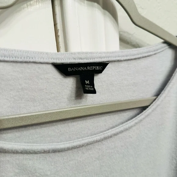 Banana republic grey bell half sleeve blouse - Picture 4 of 4